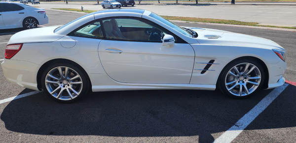 Ceramic Coating Protects this white Lexus