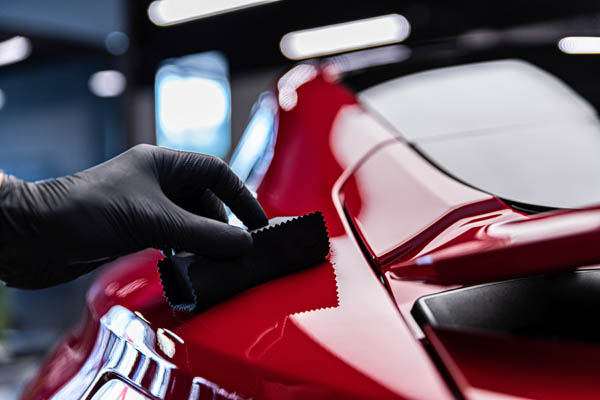 Automobile-Ceramic-Coating-on-red-vehicle