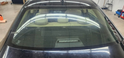 Before window tint application