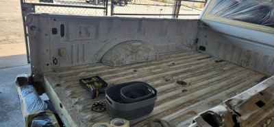 Ford Superduty bed before