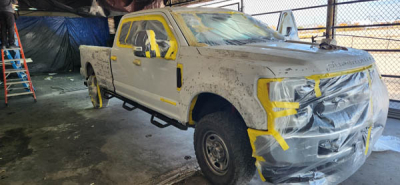 Ford Superduty view before