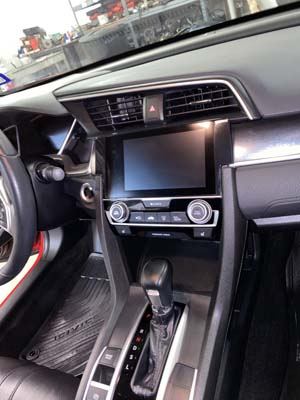 Honda Civic console