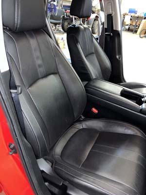 Honda Civic front seats