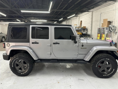Jeep Ceramic Coating side view