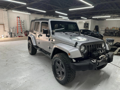 Jeep Ceramic Coating front view
